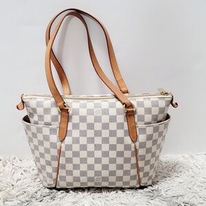 Louis Vuitton damier azur totally PM tote